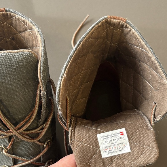 The North Face Ballard ii Lace Up Canvas Boots Women’s Sz 9 - Picture 8 of 10